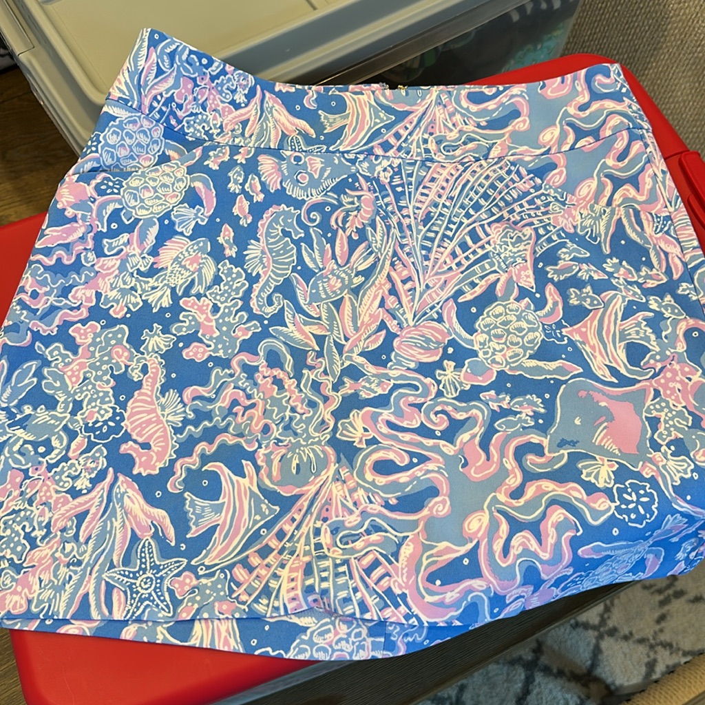 Lilly Pulitzer Jonas Skort Euc Like New 10